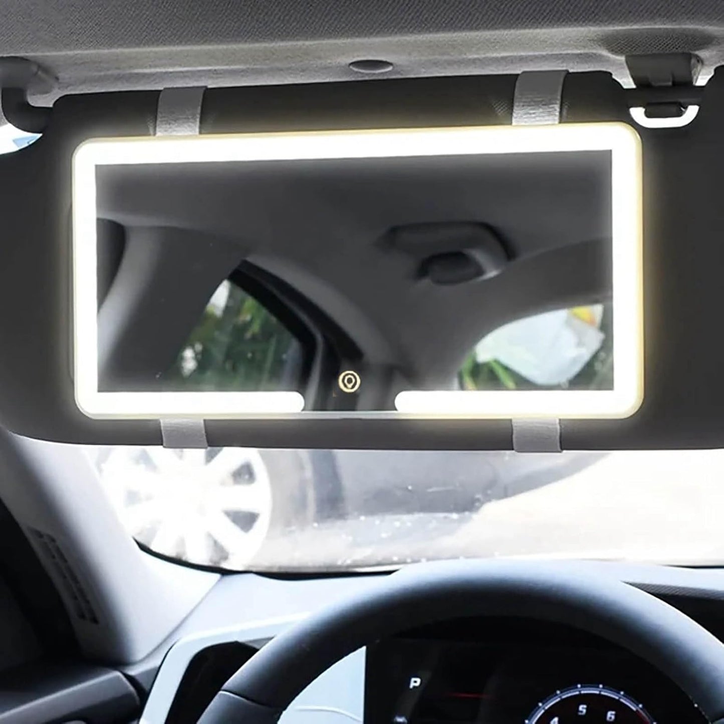 Espejo Con Luz Led Para Auto