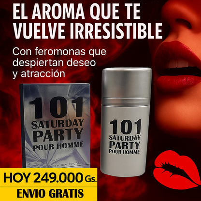 101 SATURDAY PARTY - Perfume con Feromonas Premium 100 ML