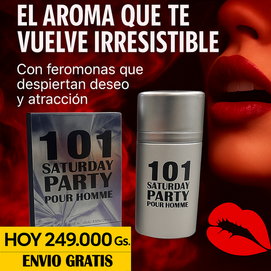 101 SATURDAY PARTY - Perfume con Feromonas Premium 100 ML