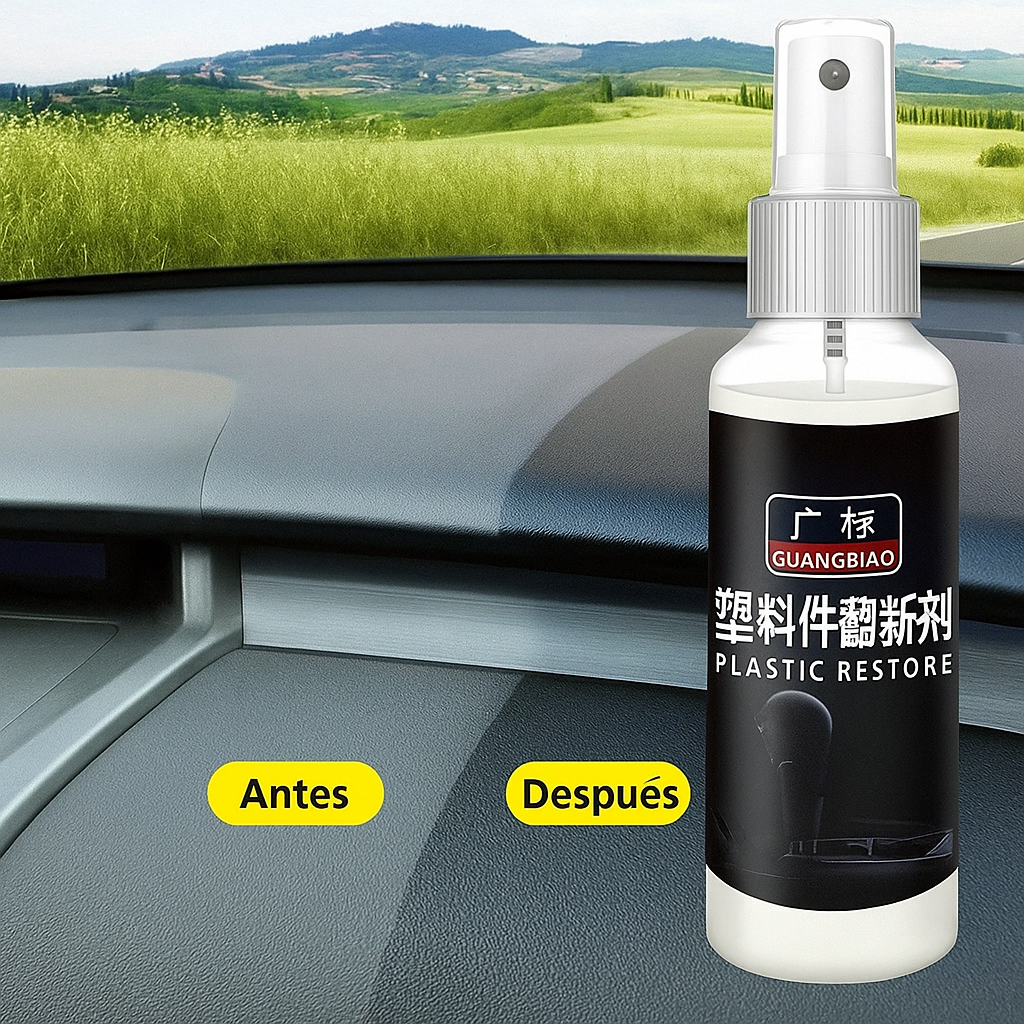 Restaurador de Plásticos para Automóviles